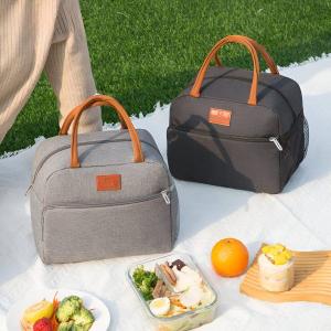 LUNCHERA DE MANO EN TELA OXFORD