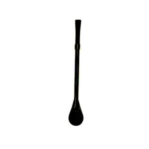 BOMBILLA ACERO INOXIDABLE 19CM SUELTA NEGRA