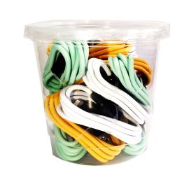 CABLE MICRO USB COLORES PACK X 12