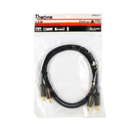 CABLE THE ONE 2RCA/2RCA DELUXE 1M