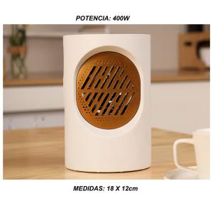 CALEFACTOR PARA BAÑO 400W 18 X 12 CM