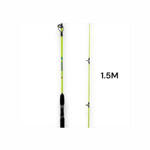 CAÑA PESCA 1.5m AMARILLA