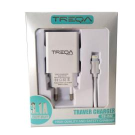 CARGADOR 3.1A PARA IPHONE TREQA 232I