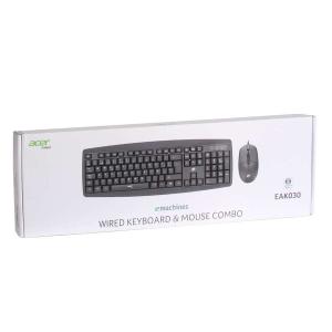COMBO MOUSE Y TECLADO ACER EAK030 SP NEGRO USB