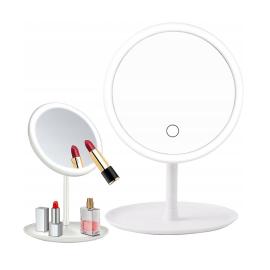 ESPEJO CON LUZ RECARGABLE MAKEUP MIRROR