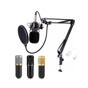 KIIT MICROFONO CONDENSADOR 3.5mm + ADA USB