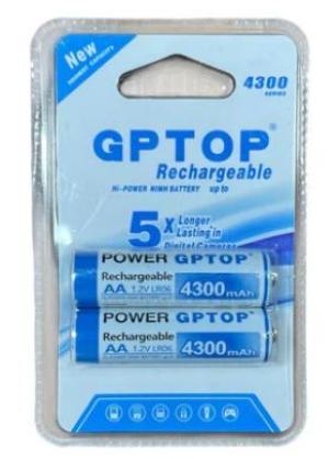 PILAS RECARGABLES AAX2 4300MA