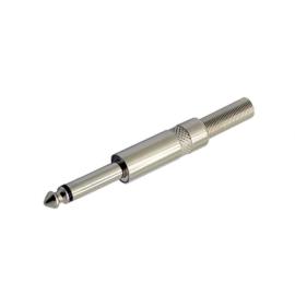 PLUG 1/4 MONO DE METAL