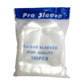 SOBRES DE NYLON PARA CD O DVD X100