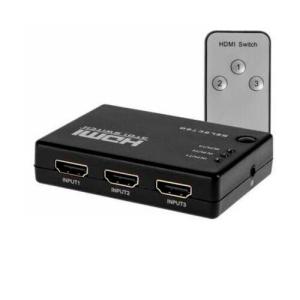 SWITCH HDMI 3 PUEROS CON CONTROL