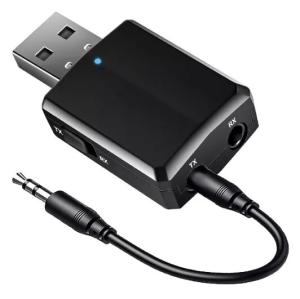 TRASMISOR Y RECEPTOR DE AUDIO BLUETOOTH JACK AUXILIAR 3 EN 1